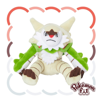 Officiële Pokemon center Pokemon fit knuffel Chesnaught 17cm (lang)